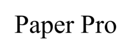 PAPER PRO trademark