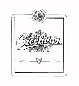 CZECHVAR ORIGINAL PREMIUM LAGER trademark