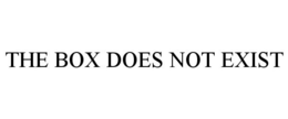 THE BOX DOES NOT EXIST trademark