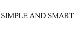 SIMPLE AND SMART trademark