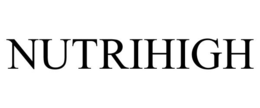 NUTRIHIGH trademark