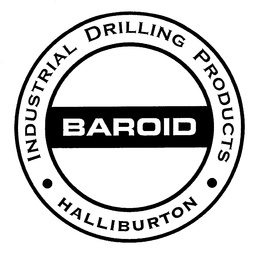 BAROID INDUSTRIAL DRILLING PRODUCTS HALLIBURTON trademark