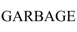 GARBAGE trademark