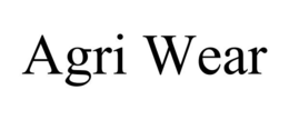 AGRI WEAR trademark