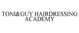 TONI&GUY HAIRDRESSING ACADEMY trademark
