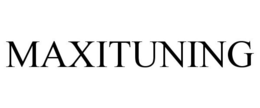 MAXITUNING trademark