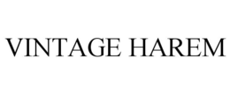 VINTAGE HAREM trademark