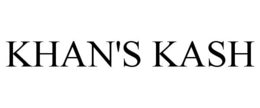 KHAN'S KASH trademark