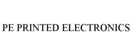 PE PRINTED ELECTRONICS trademark