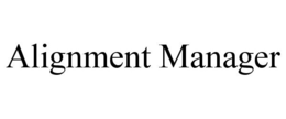 ALIGNMENT MANAGER trademark