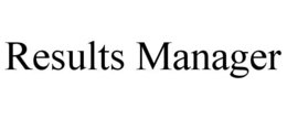 RESULTS MANAGER trademark