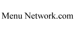 MENU NETWORK.COM trademark