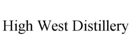 HIGH WEST DISTILLERY trademark