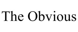 THE OBVIOUS trademark