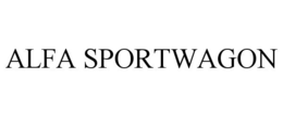 ALFA SPORTWAGON trademark