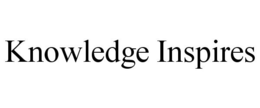 KNOWLEDGE INSPIRES trademark