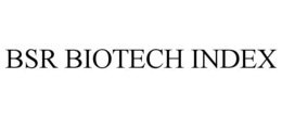 BSR BIOTECH INDEX trademark
