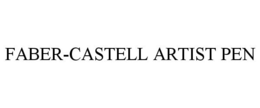 FABER-CASTELL ARTIST PEN trademark