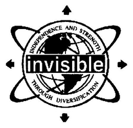 INVISIBLE INDEPENDENCE AND STRENGTH THROUGH DIVERSIFICATION trademark