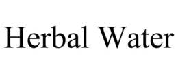 HERBAL WATER trademark
