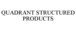 QUADRANT STRUCTURED PRODUCTS trademark