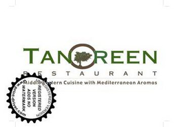 TANOREEN RESTAURANT MIDDLE ASTERN CUISINE WITH MEDITERRANEAN AROMA trademark
