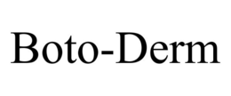 BOTO-DERM trademark