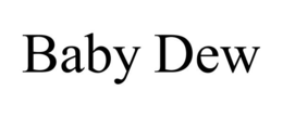 BABY DEW trademark