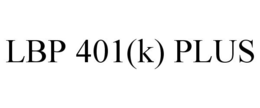 LBP 401(K) PLUS trademark