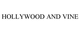 HOLLYWOOD AND VINE trademark