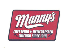 MANNY'S CAFETERIA & DELICATESSEN CHICAGO SINCE 1942 trademark