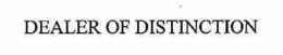 DEALER OF DISTINCTION trademark