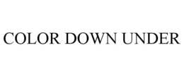 COLOR DOWN UNDER trademark