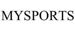 MYSPORTS trademark