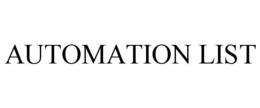 AUTOMATION LIST trademark