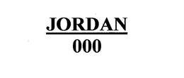 JORDAN 000 trademark