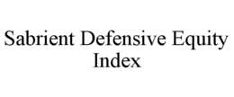 SABRIENT DEFENSIVE EQUITY INDEX trademark