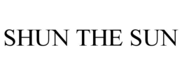 SHUN THE SUN trademark