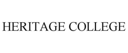 HERITAGE COLLEGE trademark