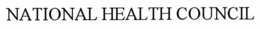 NATIONAL HEALTH COUNCIL trademark