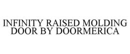 INFINITY RAISED MOLDING DOOR BY DOORMERICA trademark