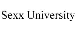SEXX UNIVERSITY trademark
