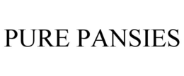 PURE PANSIES trademark