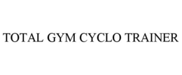 TOTAL GYM CYCLO TRAINER trademark