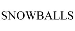 SNOWBALLS trademark