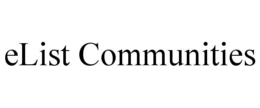 ELIST COMMUNITIES trademark