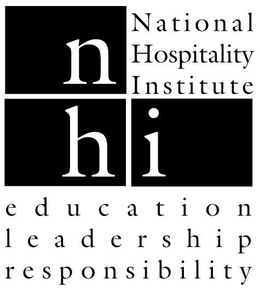 NHI NATIONAL HOSPITALITY INSTITUTE EDUCATION LEADERSHIP RESPONSIBILITY trademark