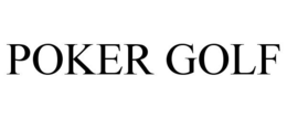 POKER GOLF trademark