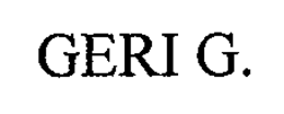 GERI G. trademark