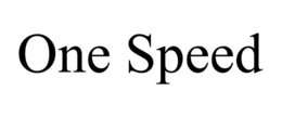 ONE SPEED trademark